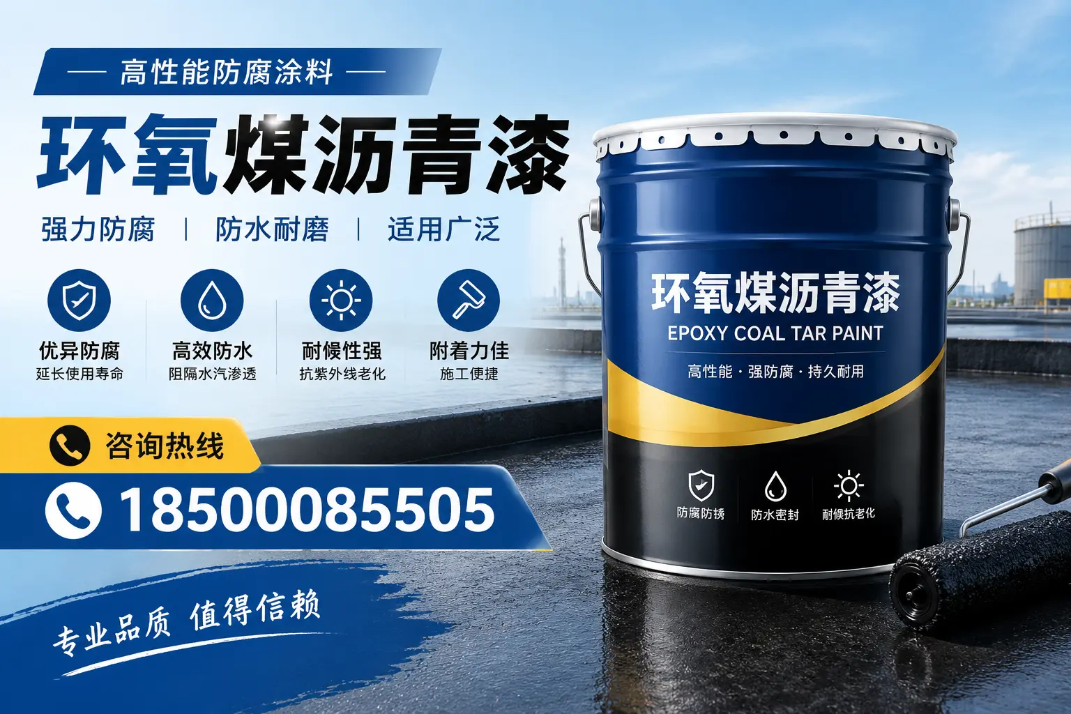 环氧煤沥青漆的主要成分与功能，德宏用户深度了解
